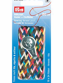 Prym Sewing Thread Plait with Needle and Threader