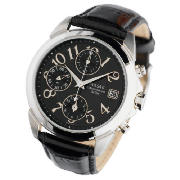 Pulsar Ladies Black Chronograph Watch