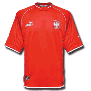 01-02 Poland Away shirt