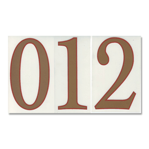 Puma 04-05 Italy Home Back Number Official Number Only