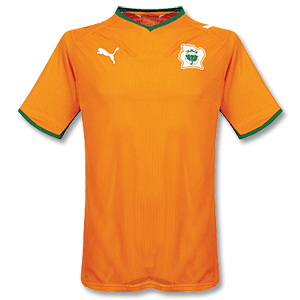 Puma 08-09 Ivory Coast Home Shirt