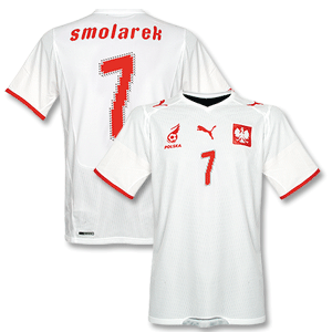 Puma 08-09 Poland Home Shirt   Smolarek No. 7