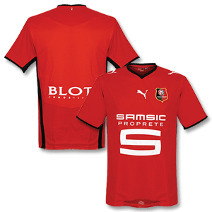 Puma 08-09 Stade Rennais Home Shirt