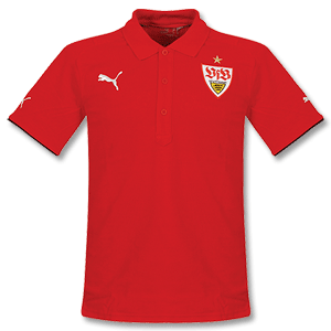 Puma 08-09 Stuttgart Polo Shirt - Red