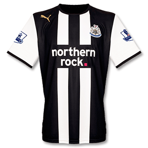 Puma 11-12 Newcastle Home Shirt   P/L Patches