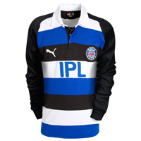 Bath Home Rugby Shirt 2009/10 - Long Sleeved.