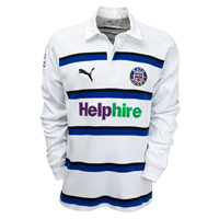 Puma Bath Rugby Away Shirt - Long Sleeved - Kids.