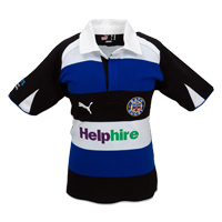 Puma Bath Rugby Home Shirt - Short Sleeved - Kids.