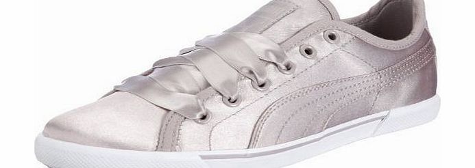 Puma Benecio Satin Womens Sleek Grey Fashion Trainers (7.5 UK)