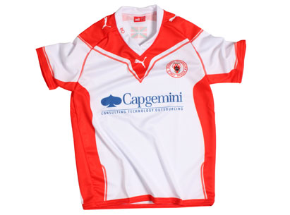 Puma Biarritz 09/10 Home SS Rugby Shirt