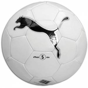 Puma Big Cat II Football White/Black/Silver