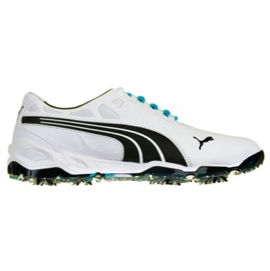 BioFUSION Golf Shoes White/Black/Bluebird