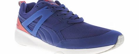 Puma Blue Arial Evolution Trainers