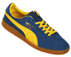 Puma Bluebird Blue/Yellow Suede Trainers