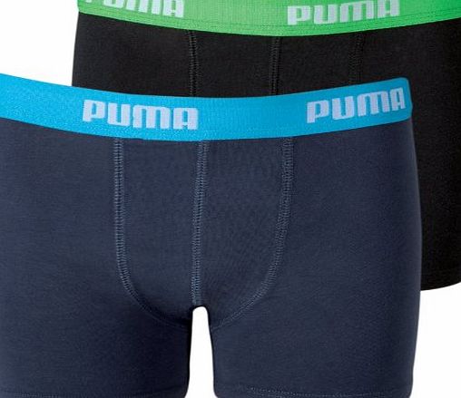 Puma Boys Basic Boxer Short - Grey, 12-13 Years