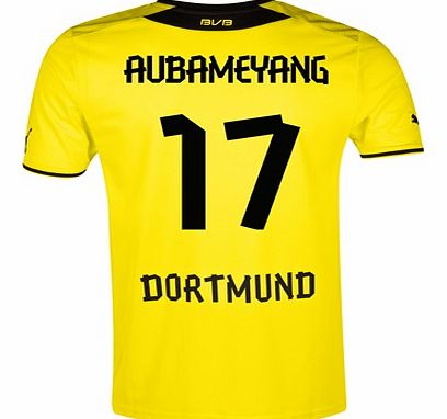 BVB Home Shirt 2013/14 with Aubameyang 17