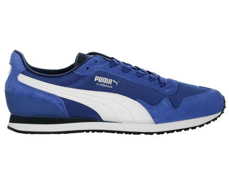 Puma Cabana Mesh Sport Blue/White Trainers