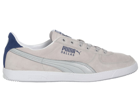 Puma Dallas Grey Suede Trainers