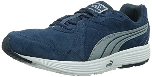 Descendant V2 Suede, Men Running Shoes, Blue (Majolica Blue Tradewinds 03), 10 UK (44.5 EU)