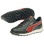 Puma Easy Rider - Black Coffee/Red/White.