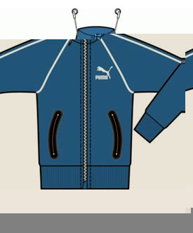 Edition Track Jacket Bluejay