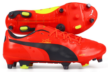 Puma Evopower 1 Mixed Sole SG Football Boots Fluro