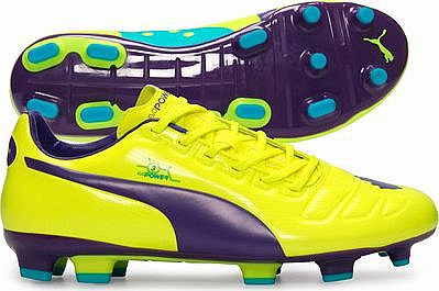 Puma evoPOWER 3 FG Football Boots Fluro