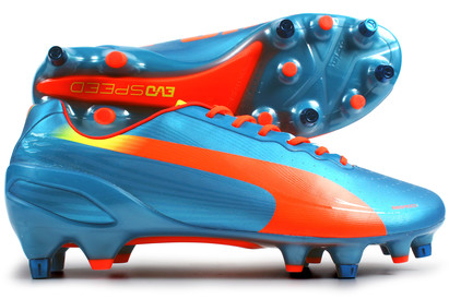 Puma evoSpeed 1.2 SG Mixed Football Boots Sharks