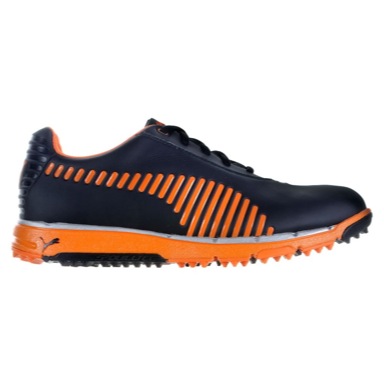 Faas Grip Golf Shoes Black/Vibrant Orange