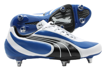 Puma V3.08 SG Football Boots Royal/White/Blk