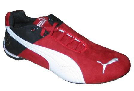 Puma futurecat mans black white red