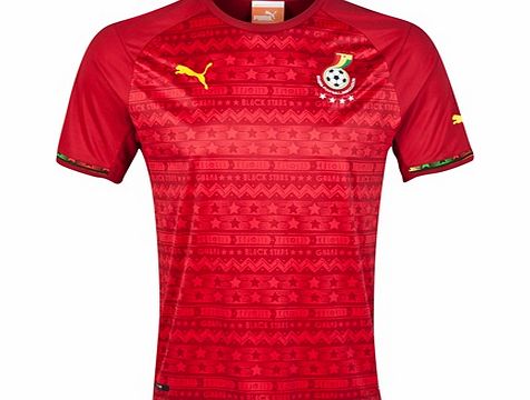 Ghana Away Shirt 2014/15 744681-02