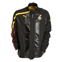 Ghana Walk Out Jacket - Black/Yellow.