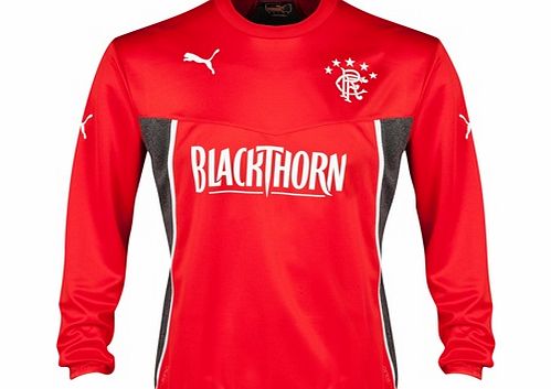 Glasgow Rangers King Sweatshirt - Puma Red/Dark