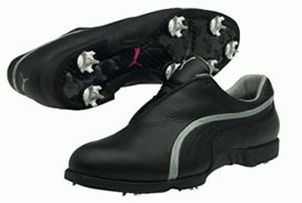 Golf 08 Concorde GTX Black/Grey Golf Shoe