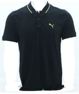 Puma Golf Graphic Polo Black