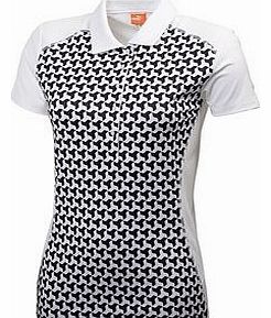 Ladies Mini Graphic Polo Shirt