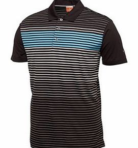 Puma Golf Mens Engineered Stripe Plaited Polo