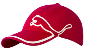 Golf Monoline Cap Beetroot/White