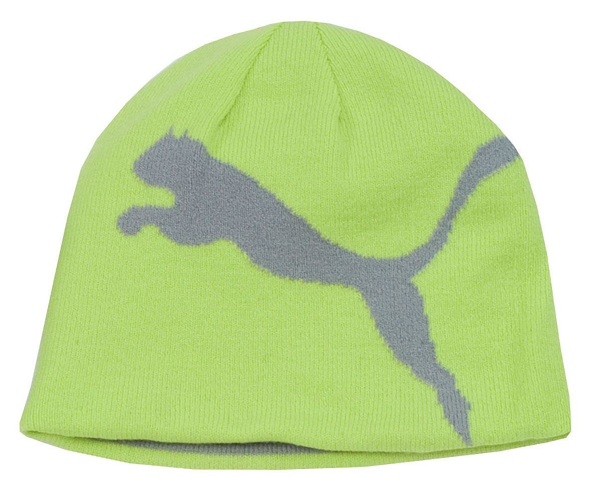 Puma Golf Reversible Beanie Hat Limestone/Lime