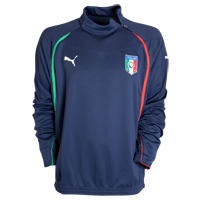 Italy 1/2 Zip Training Jacket - Navy.