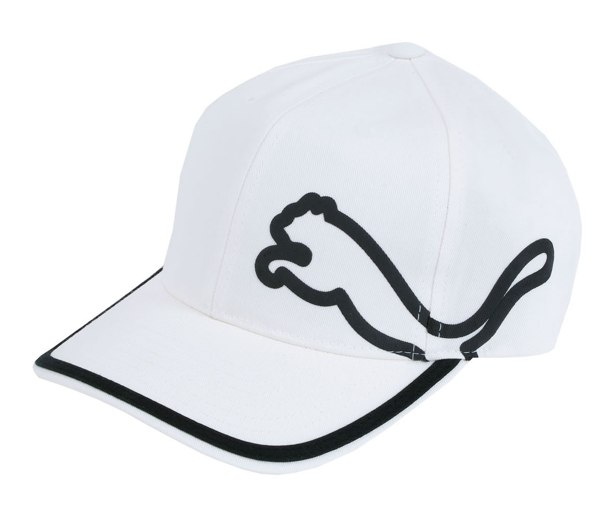 Junior Relaxed-Fit Monoline Cap White/Black