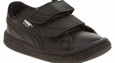 kids puma black basket unisex toddler 2509207020