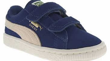 kids puma blue suede classic unisex toddler