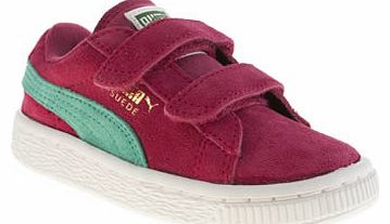 kids puma pink suede classic girls toddler