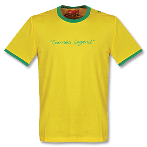 King Legends Brasil Tee - Yellow