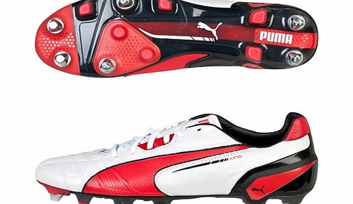 Puma King Mixed Soft Ground Football Boots White