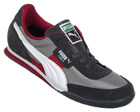 Puma Lab II Grey/Red Trainers