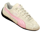 Puma Ladies Puma Speed Cat SD Natural/Pink Trainers