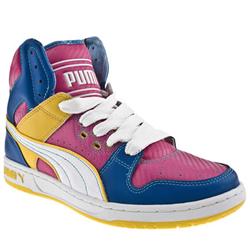 Puma Male Unlimited Hi Leather Upper Fashion Trainers in Multi